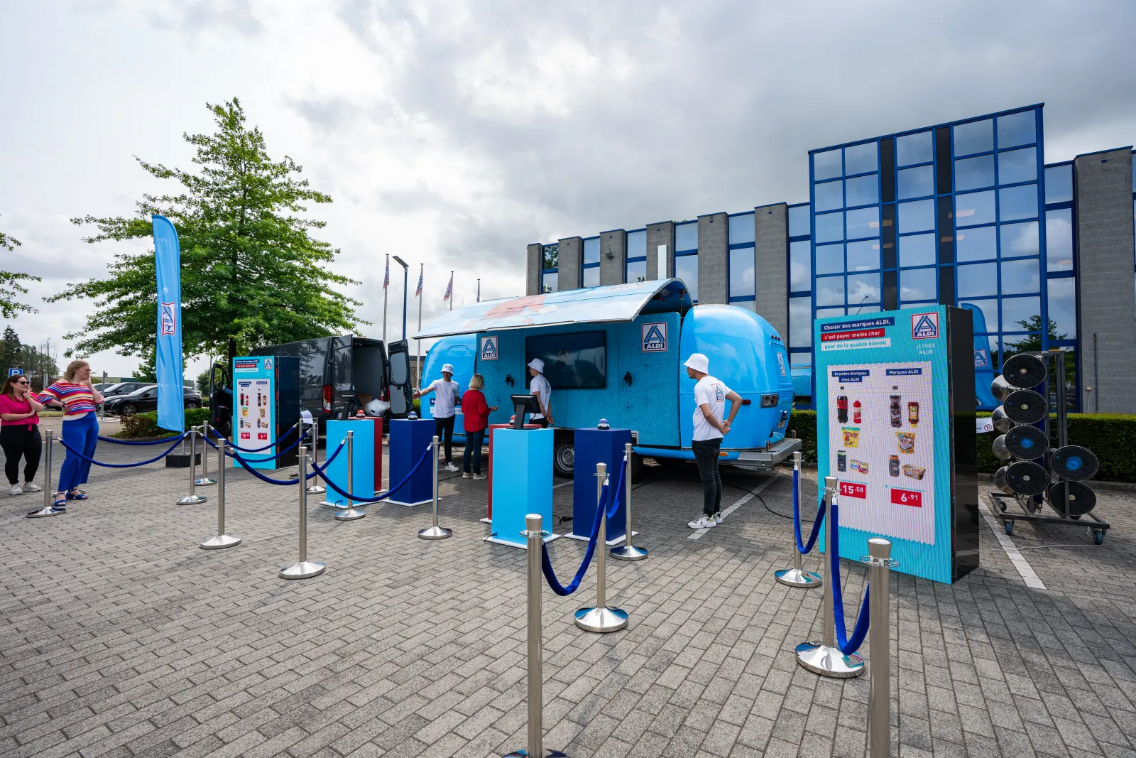In-store activatie bij Aldi